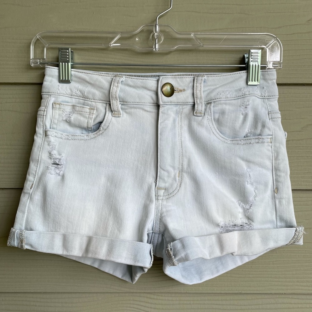 American Eagle High-waisted denim shorts